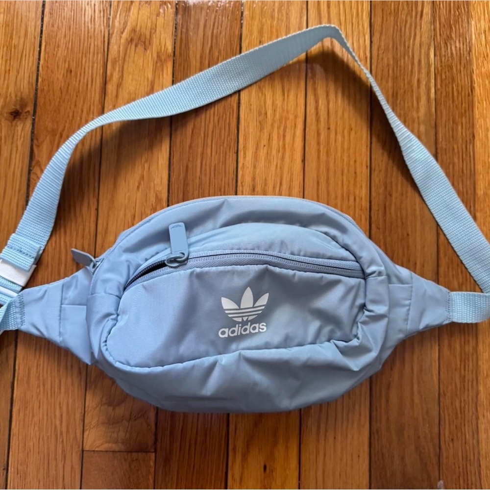Adidas Sky Blue Belt Bag